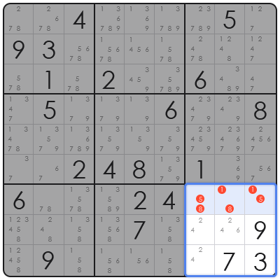 swordfish technique sudoku